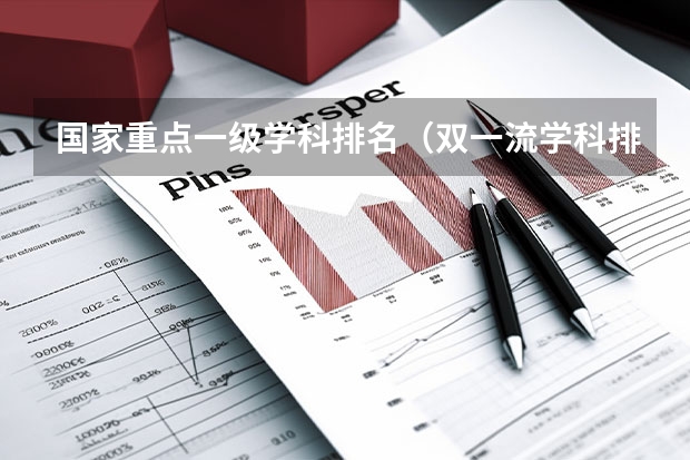 国家重点一级学科排名（双一流学科排名完整榜单）