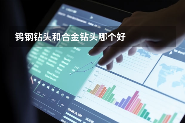 钨钢钻头和合金钻头哪个好