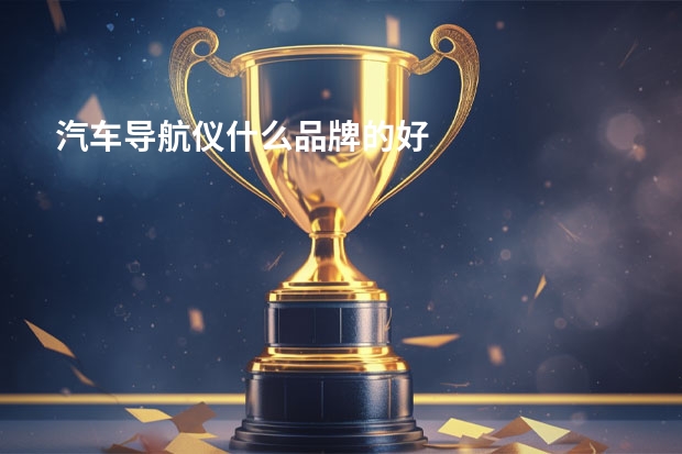 汽车导航仪什么品牌的好