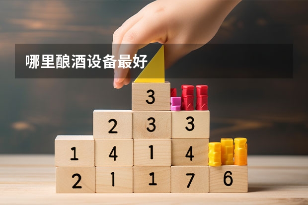 哪里酿酒设备最好