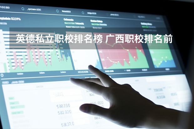 英德私立职校排名榜 广西职校排名前十名学校