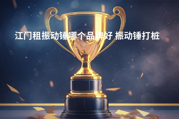 江门租振动锤哪个品牌好 振动锤打桩机水箱温度高是怎样引起的？