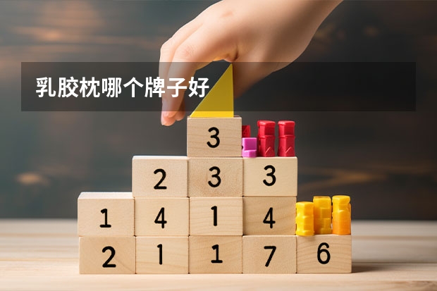 乳胶枕哪个牌子好